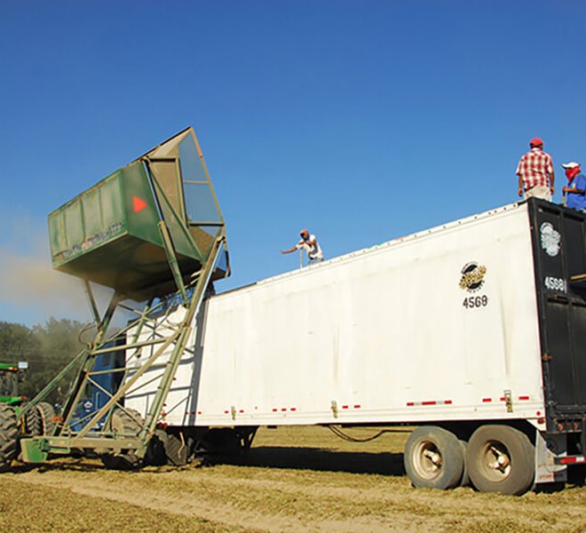 Advance Trailer peanut drying trailer
