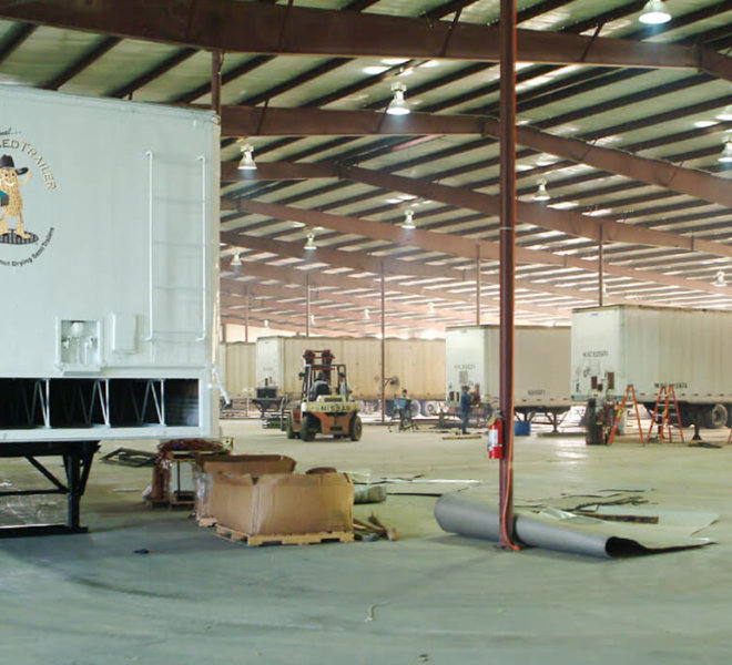 Advance Trailer peanut drying trailers